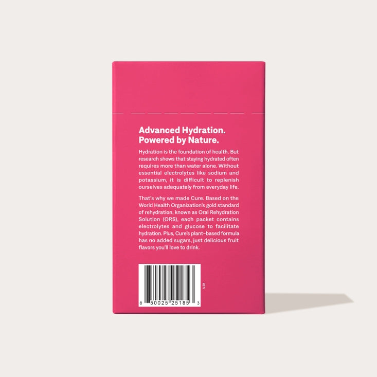 Cure Hydration Electrolyte Drink Mix, 8ct