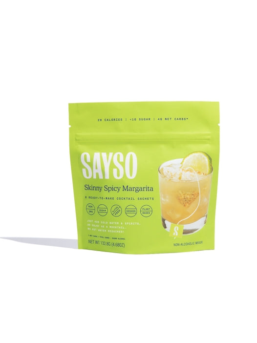 SAYSO Ready-To-Make Cocktail/Mocktail Mixer Teabag