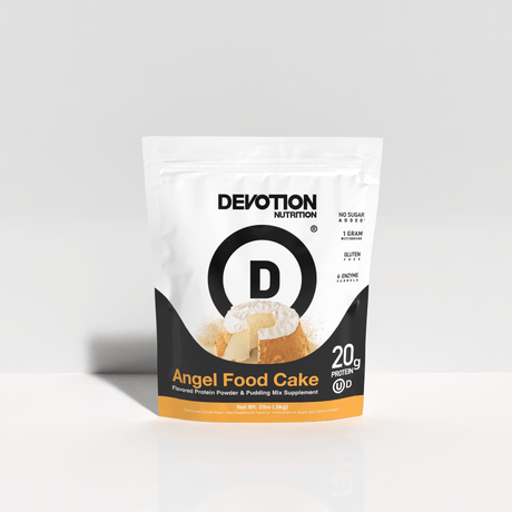 Poudre de protéines Devotion Nutrition - Gâteau des anges / 2 livres