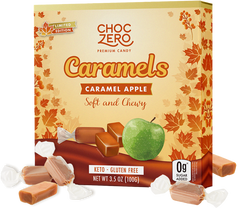 ChocZero Green Apple Caramels, 3.5 oz