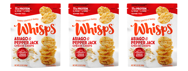 Whisps Cheese Crisps, 2.12 oz