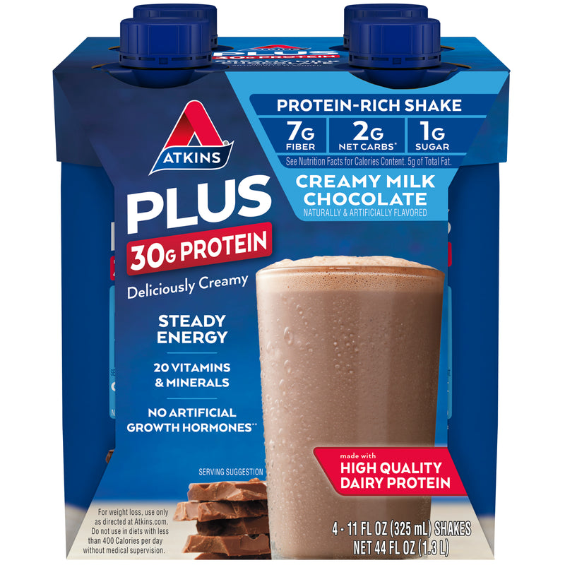 Atkins Nutritionals Plus Protein & Fiber Ready-to-Drink Shakes