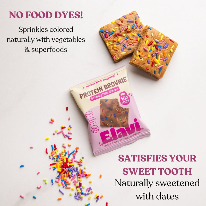 Elavi High Protein Brownie, 1.87 oz - Sweet but Mighty!