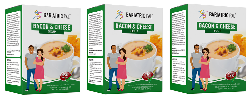 BariatricPal High Protein Meal Replacement Soup - Bacon and Cheddar
