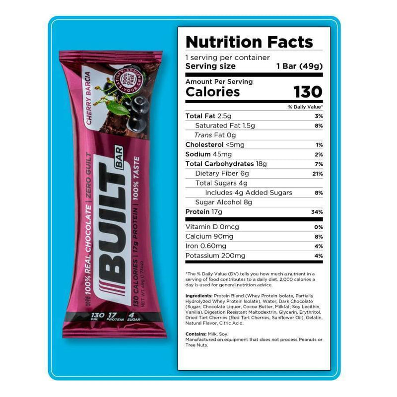 Built High Protein Bar - Variety Pack