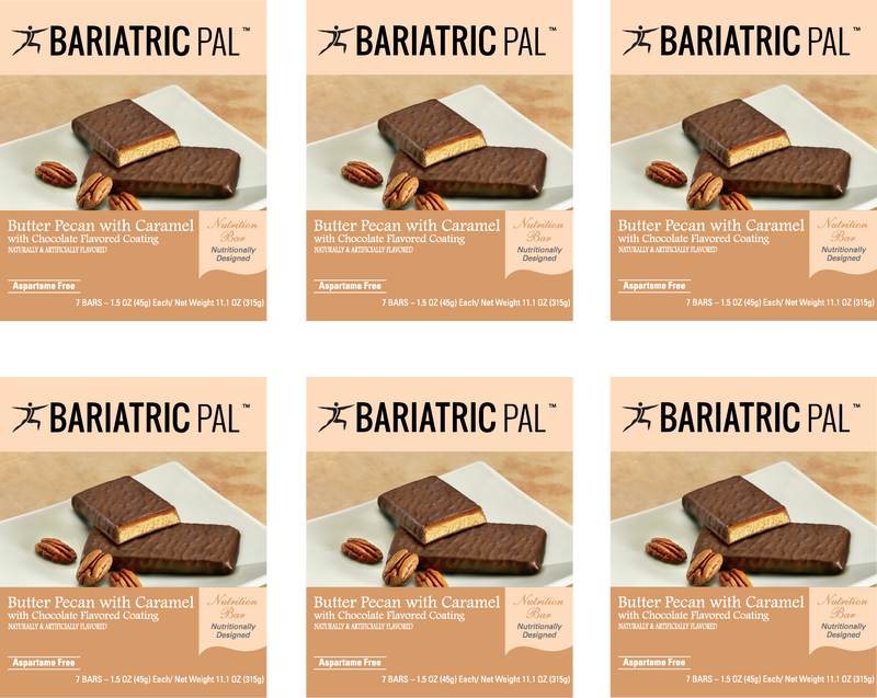 BariatricPal 10g Protein Snack Bars - Caramel Butter Pecan