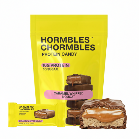 Minis de Dulces de Proteína Hormbles Chormbles - Turrón batido de caramelo / Un paquete