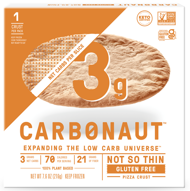 Carbonaut Not So Thin Gluten-Free Pizza Crust by Carbonaut