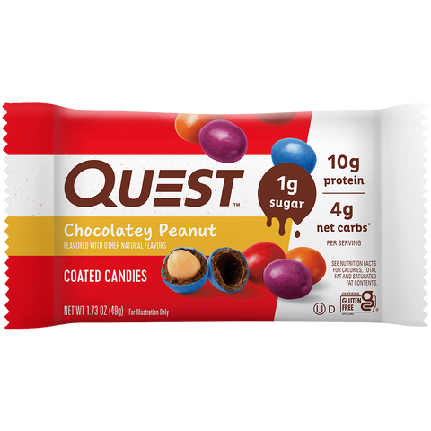 Quest Nutrition Chocolatey Peanut Coated Candies