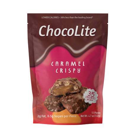 Bonbons au chocolat ChocoLite HealthSmart - Caramel croustillant / 11 pièces