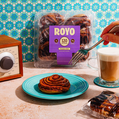 Royo Bread Co Low Carb Cinnamon Rolls, 6 rolls