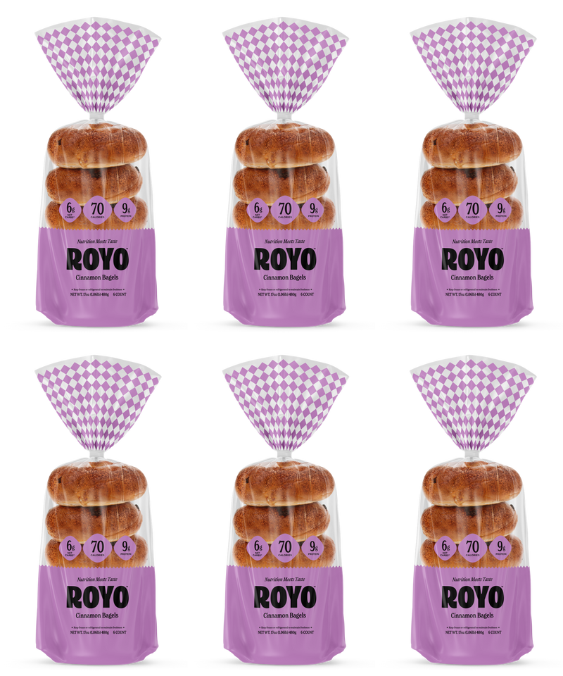Royo Bread Co Low Carb New York Bagels