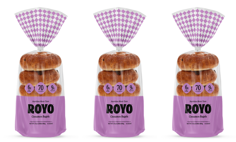 Royo Bread Co Low Carb New York Bagels