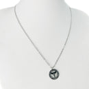 Gastric Surgery Medical Alert Necklace with Dual-Engraved Pendant and Caduceus Charm by BariatricPal