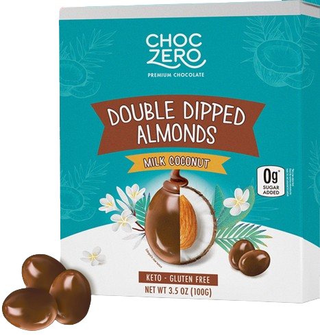 ChocZero Double Dipped Almonds