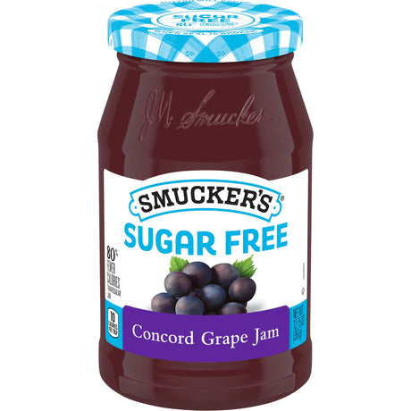 Smuckers Sugar Free Jam, 12.75oz - Concord Grape