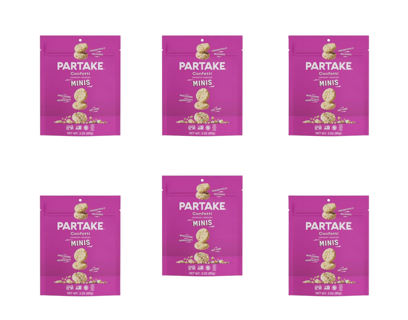 Partake Vegan & Gluten-Free Mini Cookies, 3 oz