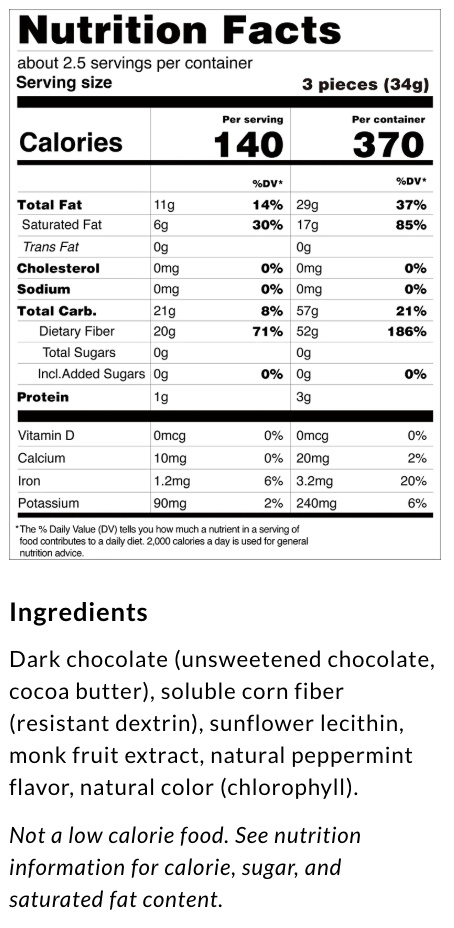 ChocZero Keto Bark 3.2oz