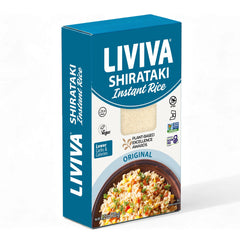 Liviva Dried Shirataki Instant Rice, One Box