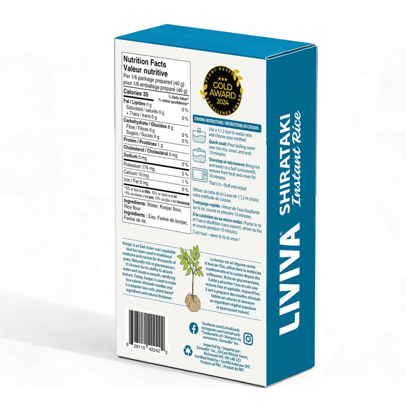 riceone herbicide label Liviva Dried Shirataki Instant Rice, One Box