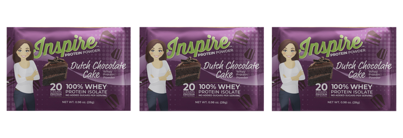 Inspire Dutch Chocolate Cake Protein Powder by Bariatric Eating