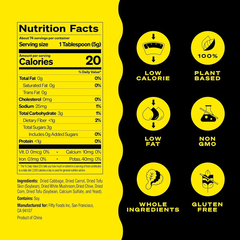 Immi Veggie Topping Mix, 6 oz