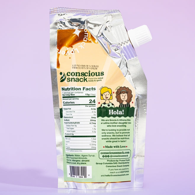 ConsciouSnack Dulzen Dulce De Leche Almond Spread by Snackever