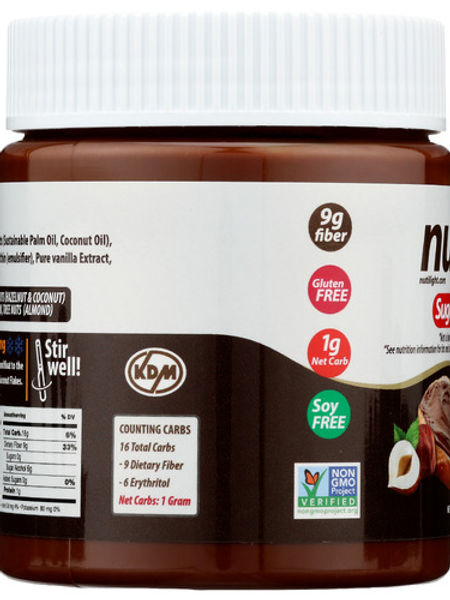 Nutilight Sugar Free Hazelnut Spread with Cocoa 11 oz. by
