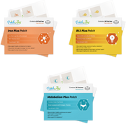 Lot de patchs vitaminés pour le métabolisme et le soutien énergétique par PatchAid