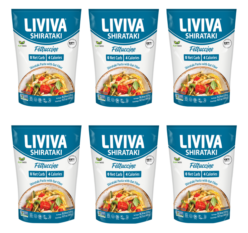 Liviva Organic Shirataki Pasta with Oat Fiber, 18.34 oz