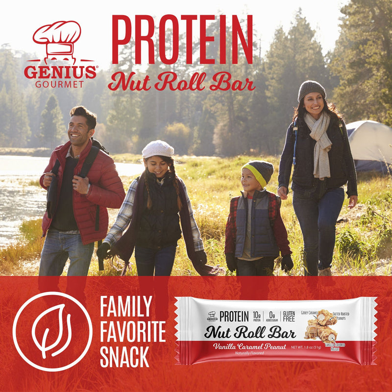 Genius Gourmet Protein Nut Roll Bar