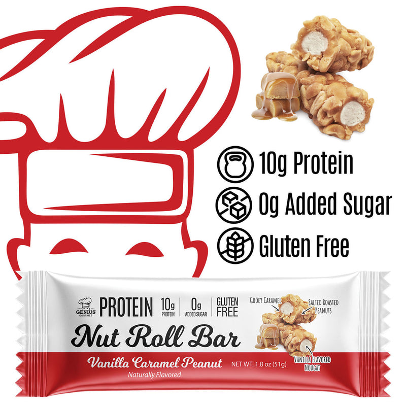 Genius Gourmet Protein Nut Roll Bar