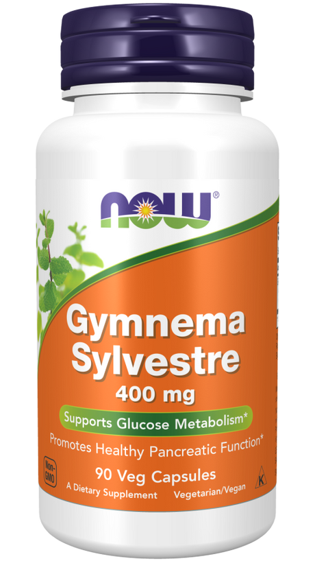 NOW Extracto de Gymnema Sylvestre 90 cápsulas vegetales
