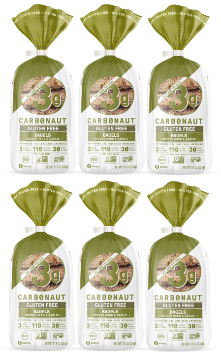 Carbonaut Low Carb Gluten Free Bagels