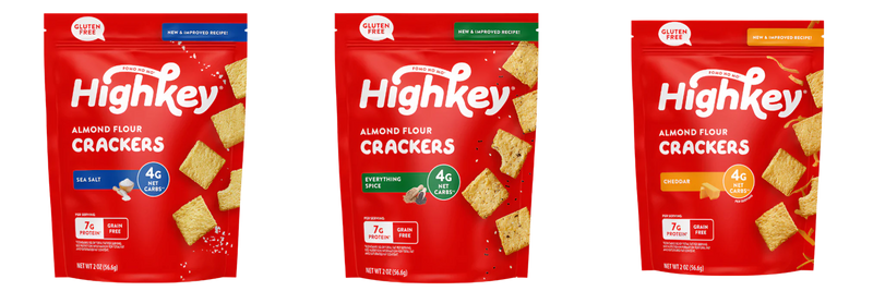 HighKey Snacks Almond Flour Crackers 2 oz