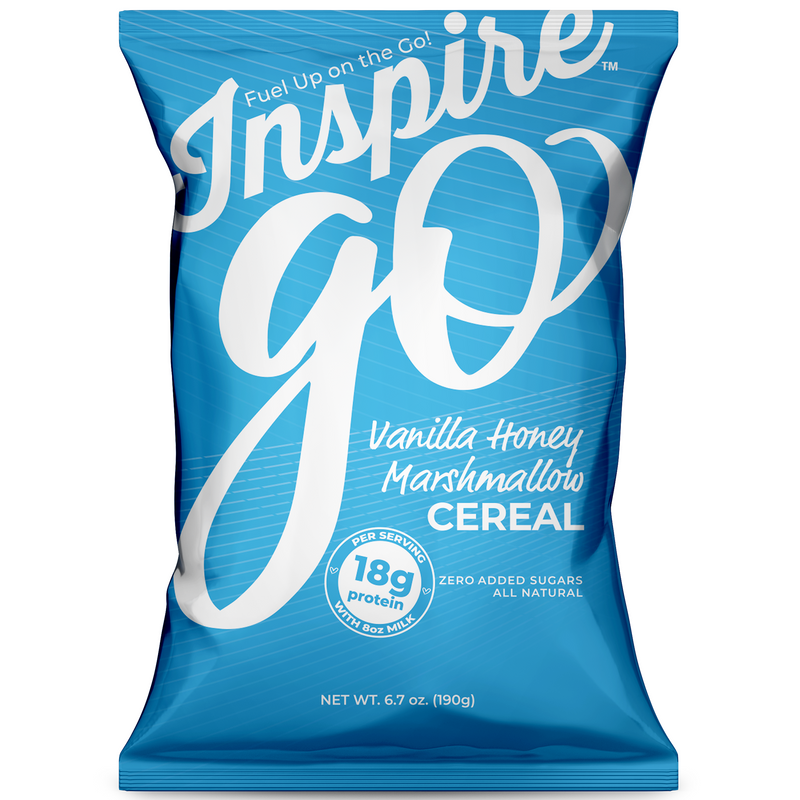 Inspire Protein Cereal Vanilla Honey Marshmallow by Bariatric Eating