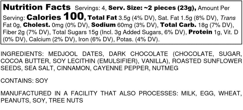 Hot Date Kitchen Plant-Based Dark Chocolate Coated Medjool Dates