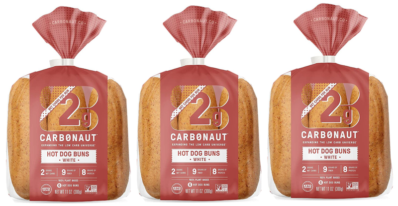 Carbonaut Low Carb Hot Dog Buns 6 buns