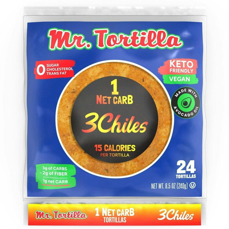 Mr Tortilla 1 Net Carb Tortilla