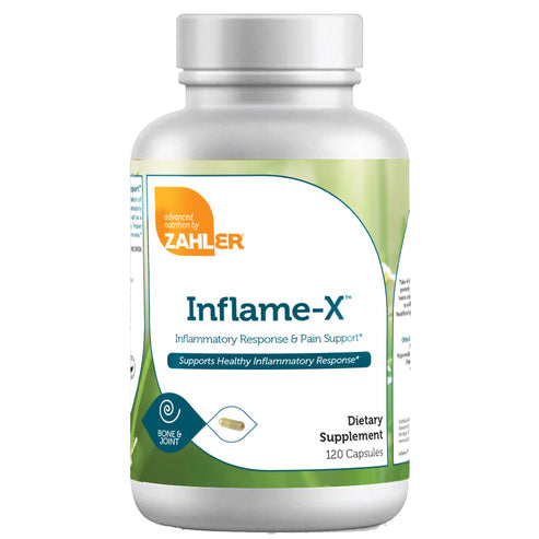 Inflame-X Kosher Capsules for Inflammatory Response & Pain Support by Zahler