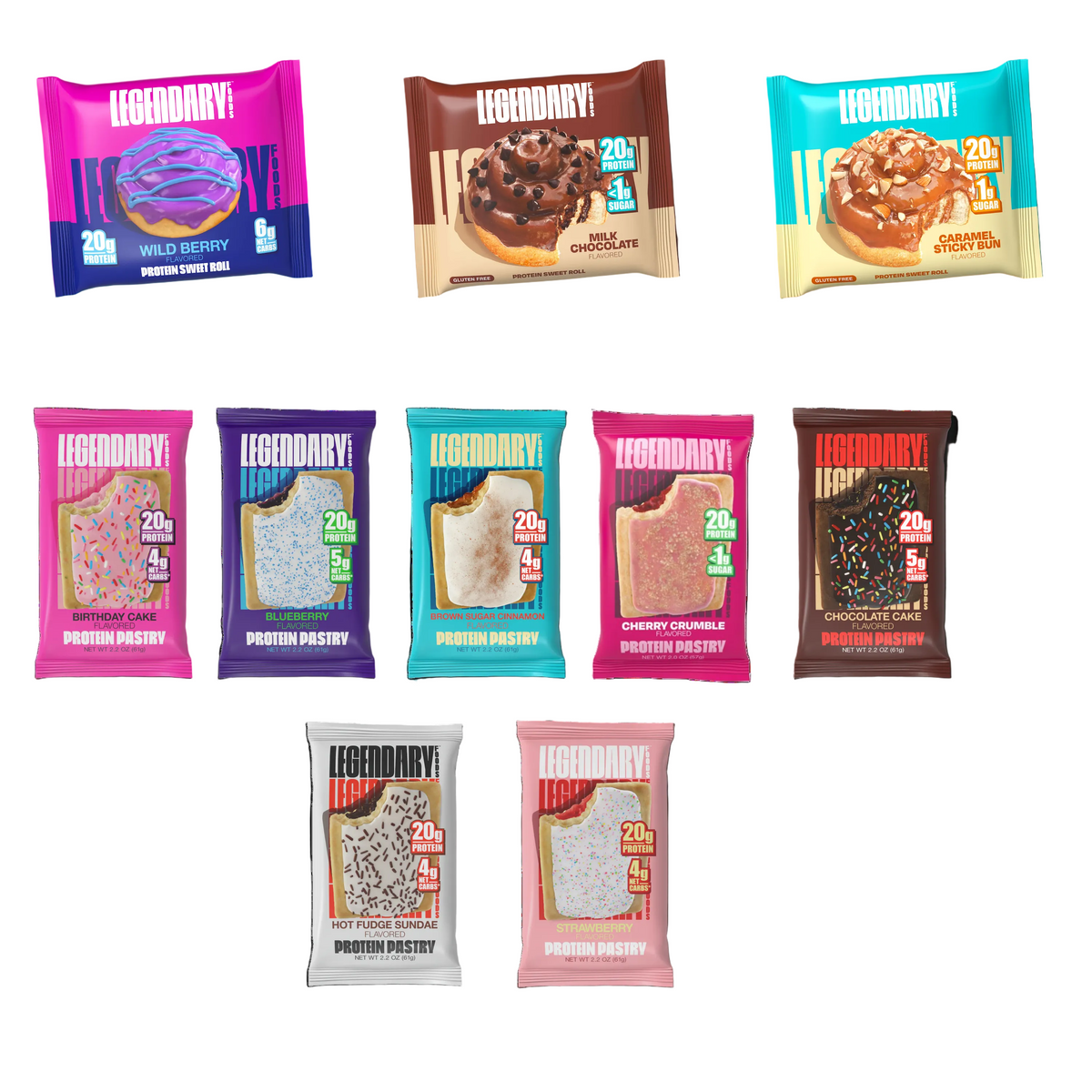 Legendary Foods Jumbo Variety Pack by Legendary Foods - Exclusive