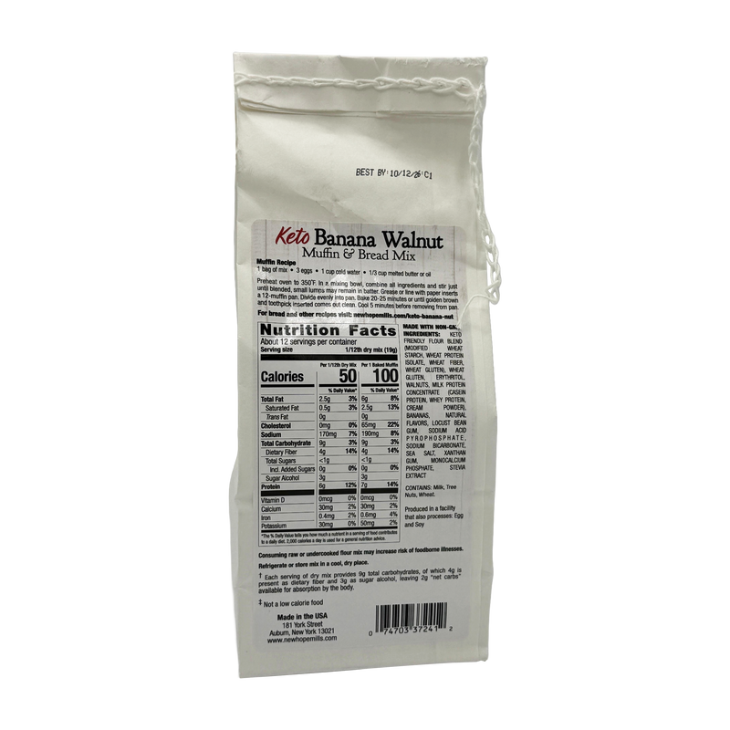 New Hope Mills No Sugar Added Muffin & Bread Mix