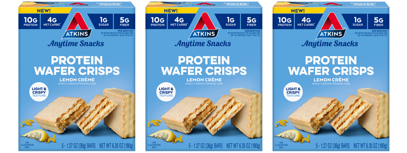 Atkins Nutritionals Protein Wafer Crisps 5 bars