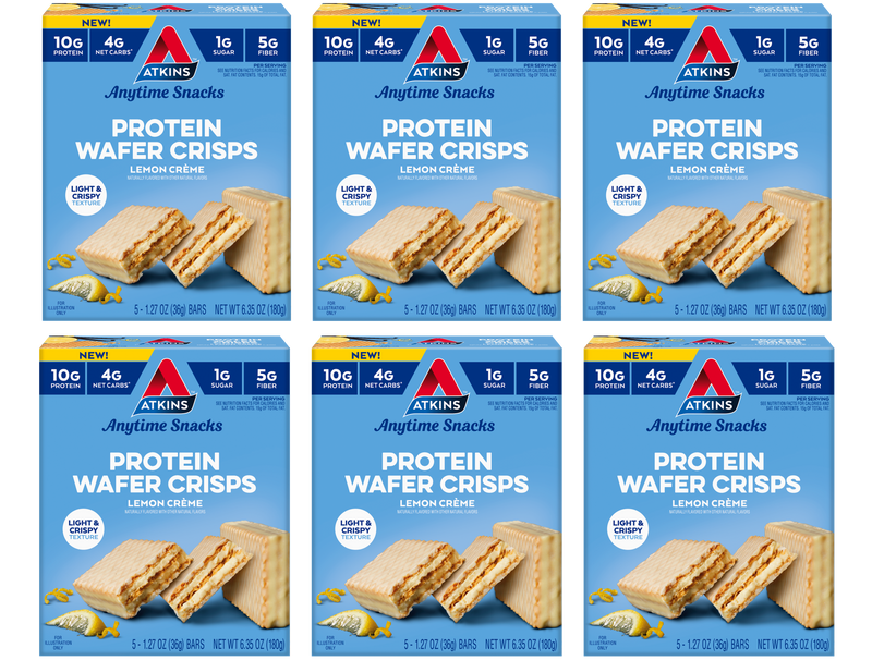 Atkins Nutritionals Protein Wafer Crisps 5 bars