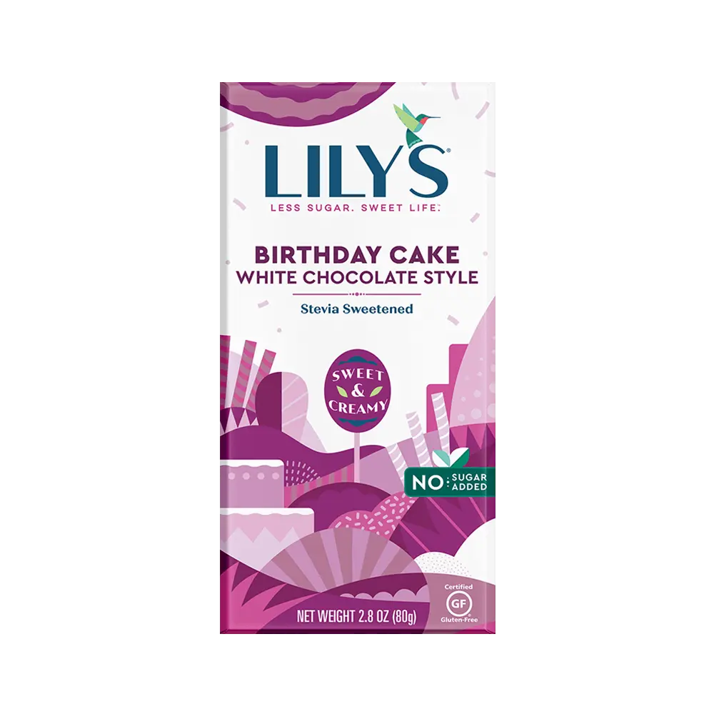 lily's white chocolate bar peppermint - 2.8 oz Lily's White Chocolate Style Bar by Lily's Sweets