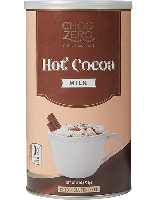 ChocZero Milk Chocolate Hot Cocoa , 8 oz
