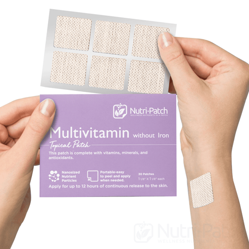 NutriPatch Multivitamin without Iron
