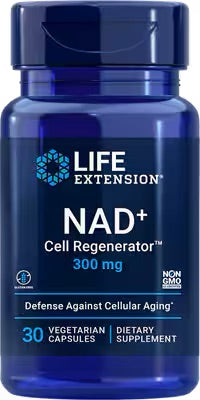 Life Extension NAD+ Cell Regenerator, 30 gélules végétariennes - 300 mg
