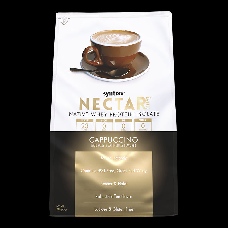 Syntrax Nectar Lattes 2lb Protein Powder - Cappuccino