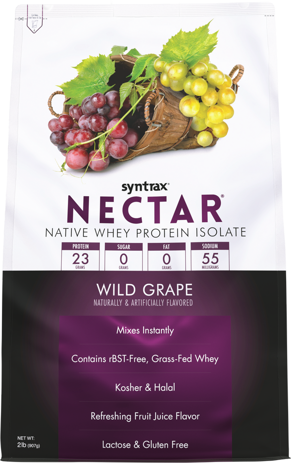 Syntrax Nectar 2lb Protein Powder - Wild Grape